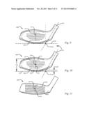 GOLF CLUB HEAD HAVING A SHIELDED STRESS REDUCING FEATURE diagram and image