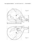 GOLF CLUB HEAD HAVING A SHIELDED STRESS REDUCING FEATURE diagram and image