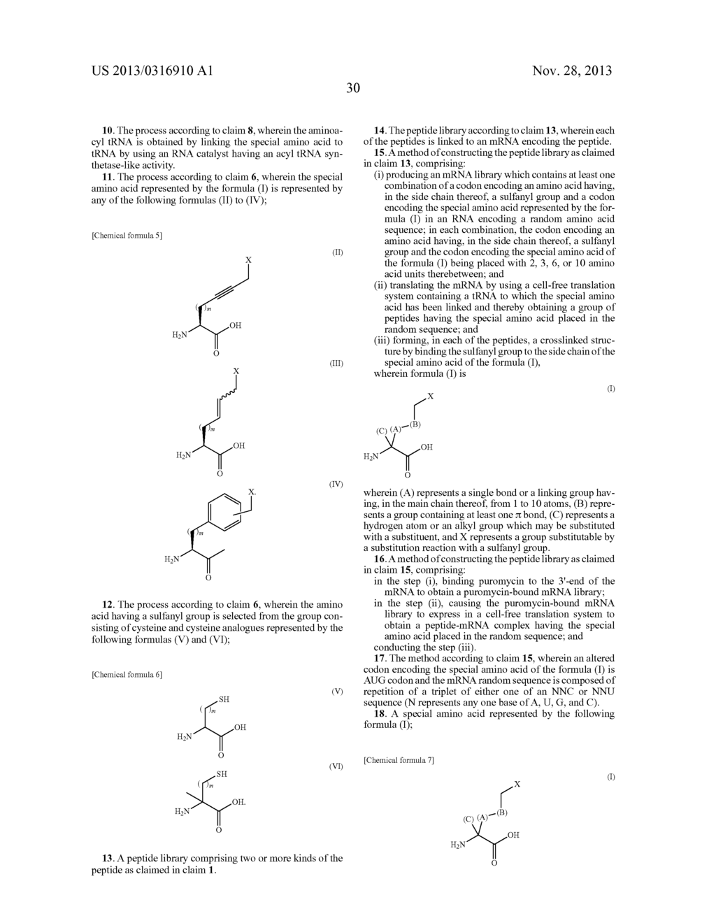 Peptide with Safer Secondary Structure, Peptide Library, and Production     Methods for Same - diagram, schematic, and image 37