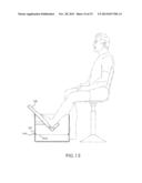 FOOT REST, METHOD FOR THE MANUFACTURE THEREOF, DEVICE INCLUDING THE FOOT     REST, AND THERAPEUDIC METHOD USING THE SAME diagram and image