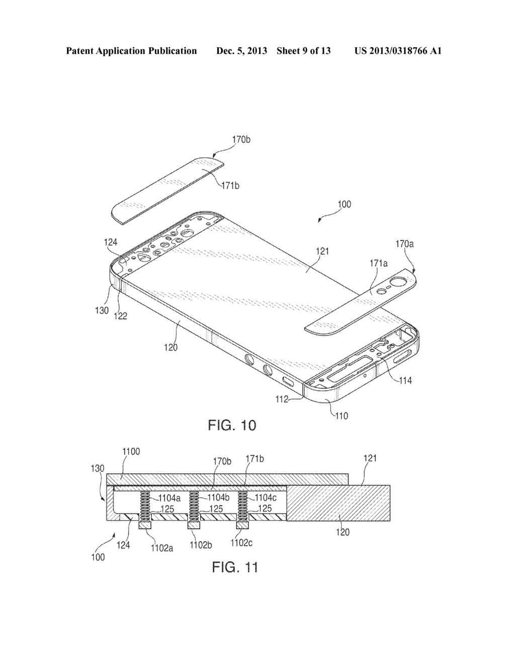 COMPONENTS OF AN ELECTRONIC DEVICE AND METHODS FOR THEIR ASSEMBLY - diagram, schematic, and image 10