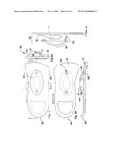 DYNAMIC ARCH STABILIZATION AND REHABILITATIVE SHOE MIDSOLE/INSOLE DEVICE diagram and image