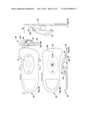 DYNAMIC ARCH STABILIZATION AND REHABILITATIVE SHOE MIDSOLE/INSOLE DEVICE diagram and image