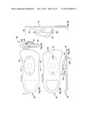 DYNAMIC ARCH STABILIZATION AND REHABILITATIVE SHOE MIDSOLE/INSOLE DEVICE diagram and image