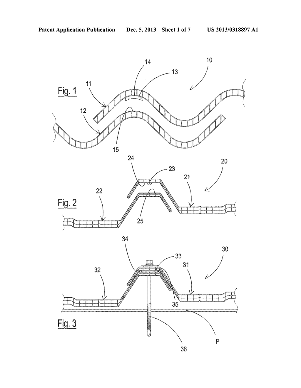 Set of honeycomb panels for covers and walls - diagram, schematic, and image 02