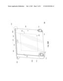 HOUSEHOLD APPLIANCE HAVING A MOUNTING SYSTEM FOR A MIDDLE DOOR GLASS diagram and image