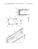 HOUSEHOLD APPLIANCE HAVING A MOUNTING SYSTEM FOR A MIDDLE DOOR GLASS diagram and image