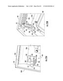 HOUSEHOLD APPLIANCE HAVING A MOUNTING SYSTEM FOR A MIDDLE DOOR GLASS diagram and image