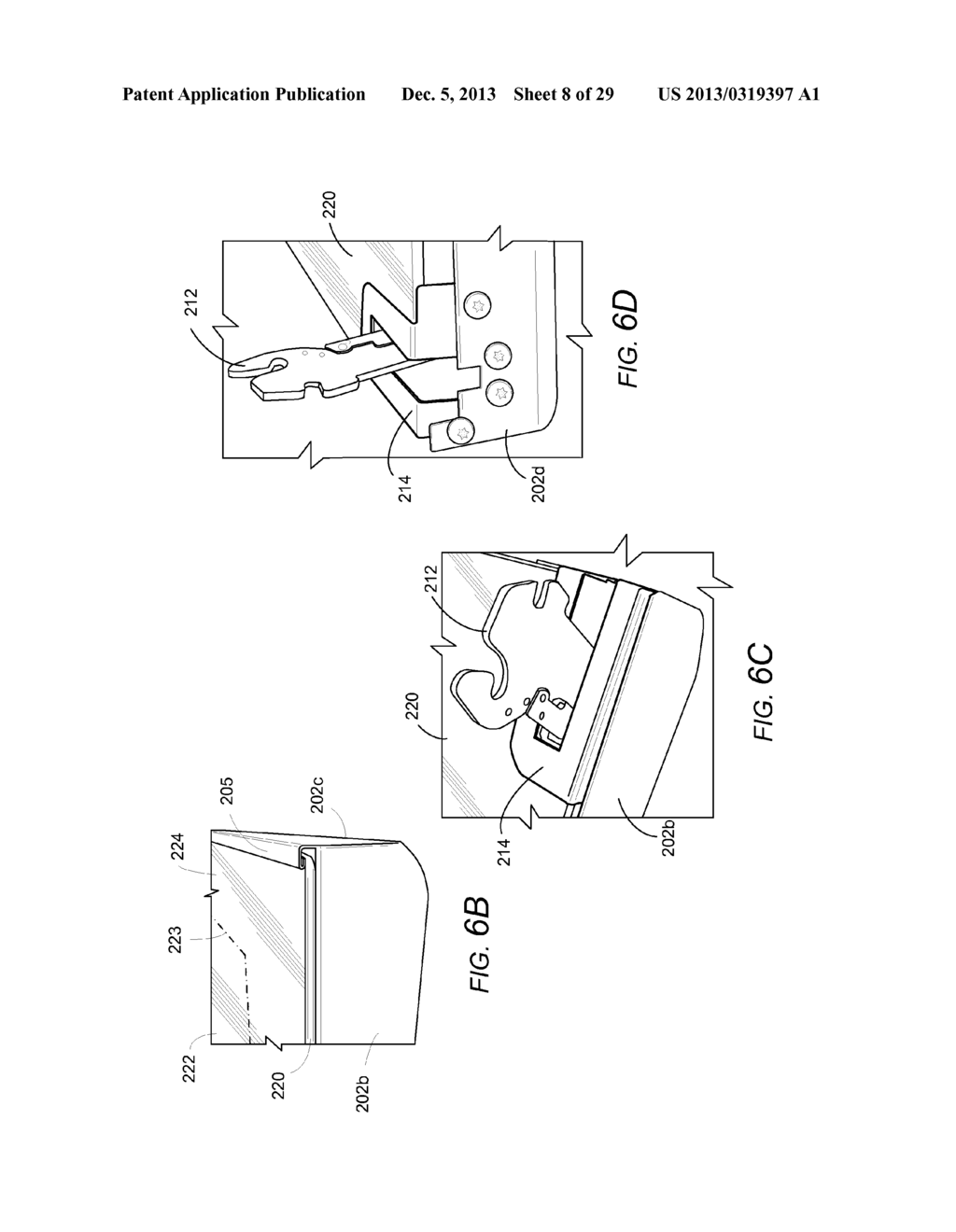 HOUSEHOLD APPLIANCE HAVING A MOUNTING SYSTEM FOR AN INNER GLASS DOOR - diagram, schematic, and image 09