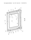 HOUSEHOLD APPLIANCE HAVING A MOUNTING SYSTEM FOR AN INNER GLASS DOOR diagram and image