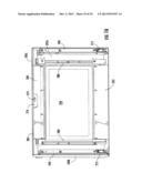 HOUSEHOLD APPLIANCE HAVING A MOUNTING SYSTEM FOR AN INNER GLASS DOOR diagram and image