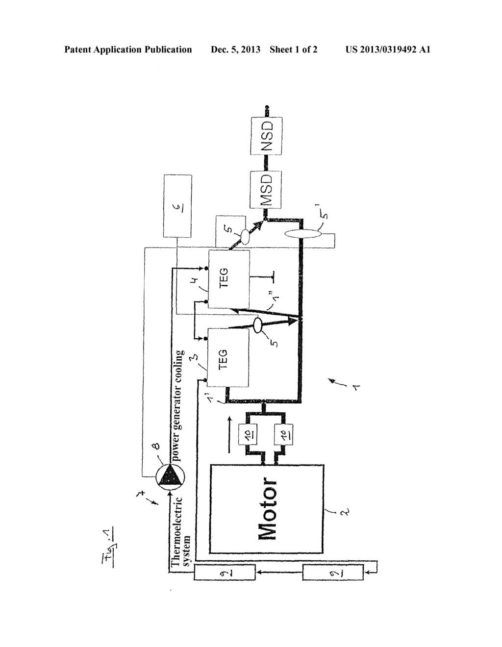 Exhaust Gas System for an Internal Combustion Engine - diagram, schematic, and image 02