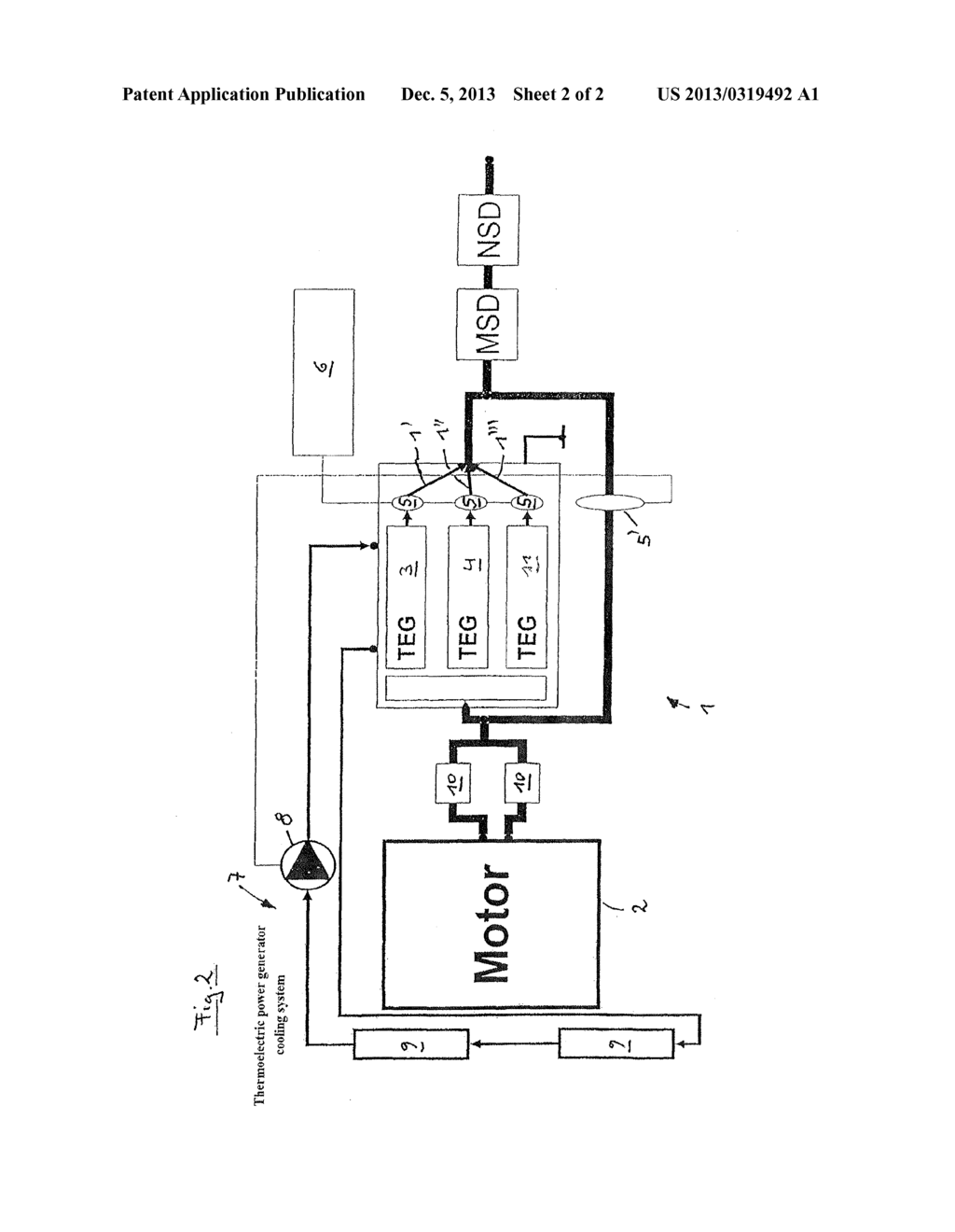 Exhaust Gas System for an Internal Combustion Engine - diagram, schematic, and image 03
