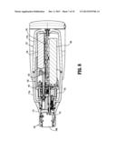 HAND HELD SURGICAL HANDLE ASSEMBLY, SURGICAL ADAPTERS FOR USE BETWEEN     SURGICAL HANDLE ASSEMBLY AND SURGICAL LOADING UNITS, AND METHODS OF USE diagram and image