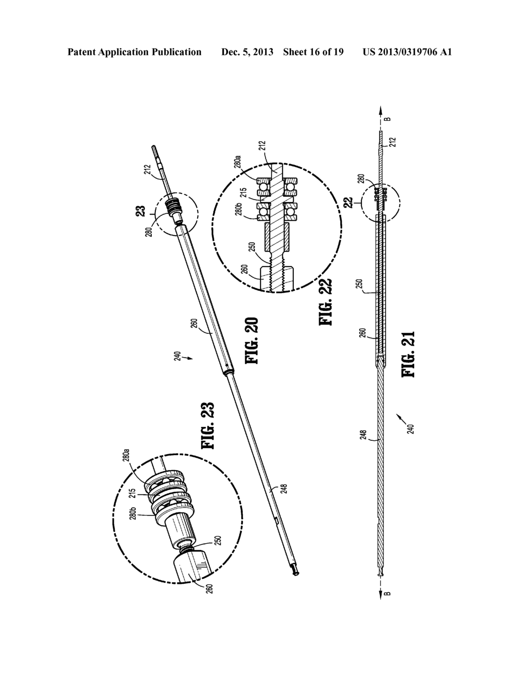 HAND HELD SURGICAL HANDLE ASSEMBLY, SURGICAL ADAPTERS FOR USE BETWEEN     SURGICAL HANDLE ASSEMBLY AND SURGICAL LOADING UNITS, AND METHODS OF USE - diagram, schematic, and image 17