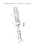 HAND HELD SURGICAL HANDLE ASSEMBLY, SURGICAL ADAPTERS FOR USE BETWEEN     SURGICAL HANDLE ASSEMBLY AND SURGICAL LOADING UNITS, AND METHODS OF USE diagram and image