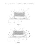 LAMINATED CHIP ELECTRONIC COMPONENT, BOARD FOR MOUNTING THE SAME, AND     PACKING UNIT THEREOF diagram and image