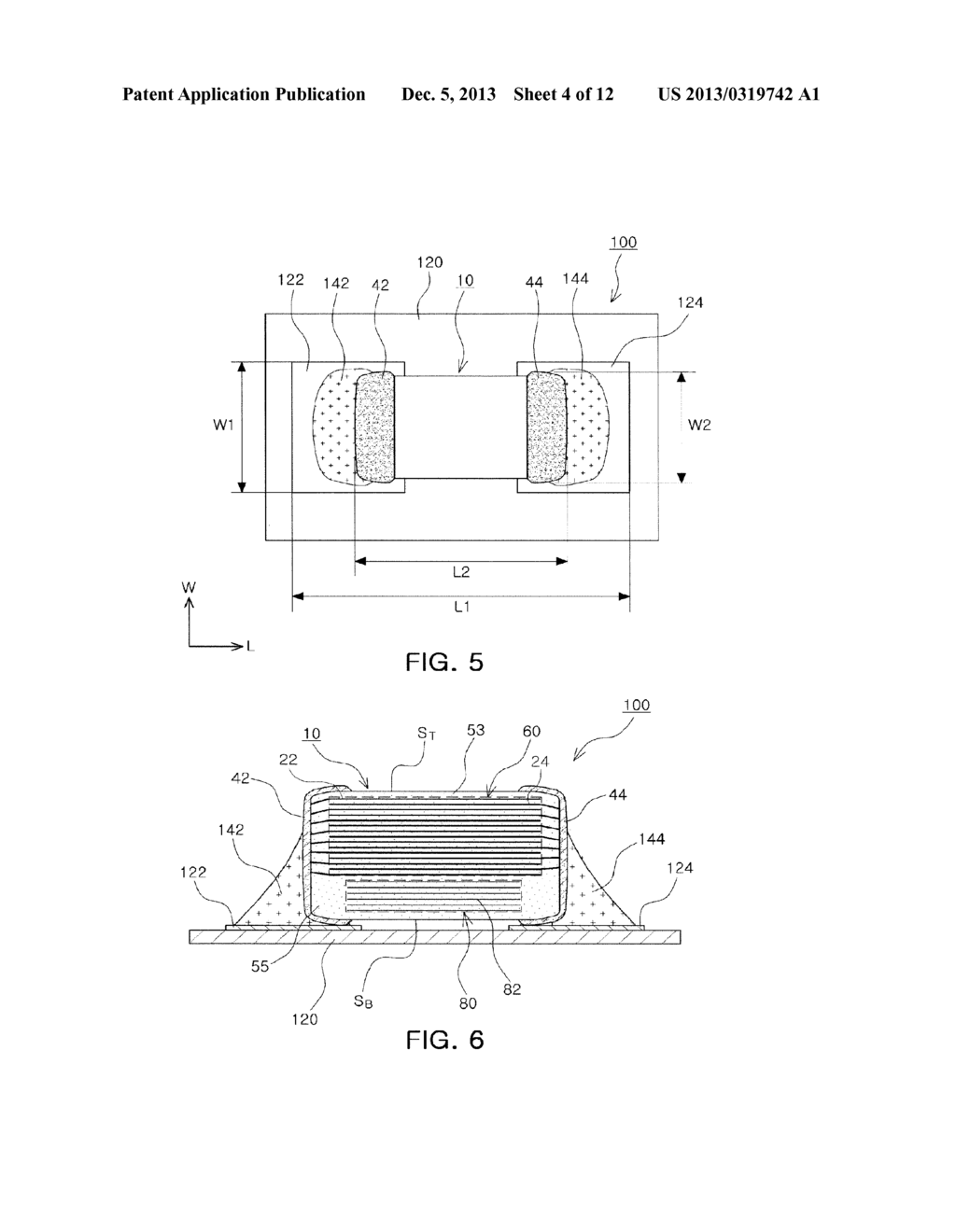 LAMINATED CHIP ELECTRONIC COMPONENT, BOARD FOR MOUNTING THE SAME, AND     PACKING UNIT THEREOF - diagram, schematic, and image 05