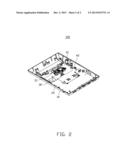 ELECTROMAGNETIC INTERFERENCE SHIELDING ASSEMBLY AND ELECTRONIC DEVICE     HAVING SAME diagram and image