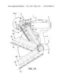 Fastening tool nail feed funnel diagram and image