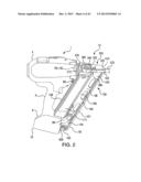 Fastening tool nail feed funnel diagram and image