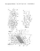 Fastening tool nail feed funnel diagram and image