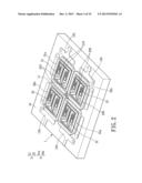 MULTICHIP PACKAGE STRUCTURE FOR GENERATING A SYMMETRICAL AND UNIFORM     LIGHT-BLENDING SOURCE diagram and image