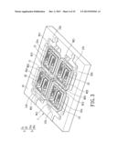 MULTICHIP PACKAGE STRUCTURE FOR GENERATING A SYMMETRICAL AND UNIFORM     LIGHT-BLENDING SOURCE diagram and image