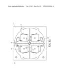 MULTICHIP PACKAGE STRUCTURE FOR GENERATING A SYMMETRICAL AND UNIFORM     LIGHT-BLENDING SOURCE diagram and image