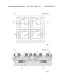 SEMICONDUCTOR DEVICE WITH REDISTRIBUTED CONTACTS diagram and image