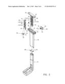 HEIGHT ADJUSTMENT MECHANISM FOR ARMREST diagram and image