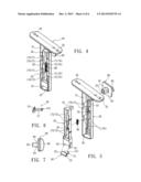 HEIGHT ADJUSTMENT MECHANISM FOR ARMREST diagram and image