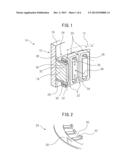 COIL FIXING DEVICE FOR FIXING COIL TO ELECTRIC MOTOR, AND ELECTRIC MOTOR     HAVING THE COIL FIXING DEVICE diagram and image