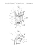 COIL FIXING DEVICE FOR FIXING COIL TO ELECTRIC MOTOR, AND ELECTRIC MOTOR     HAVING THE COIL FIXING DEVICE diagram and image