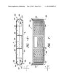 DISHWASHER APPLIANCE WITH A CONTOURED SILVERWARE BASKET diagram and image