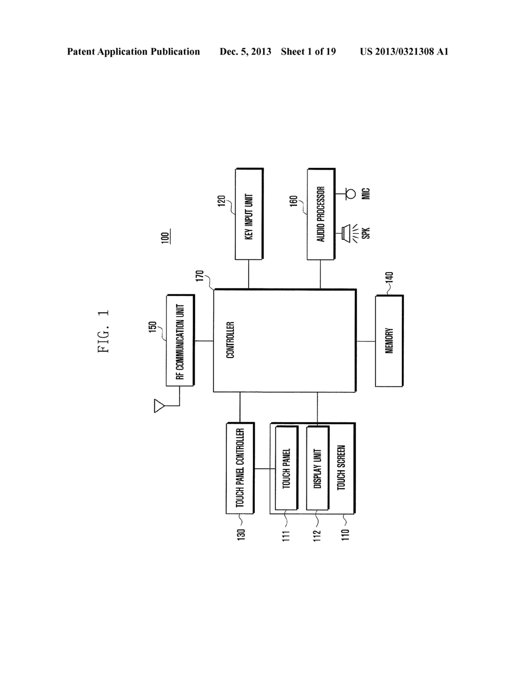 METHOD AND APPARATUS FOR MOVING OBJECT IN TERMINAL HAVING TOUCH SCREEN - diagram, schematic, and image 02