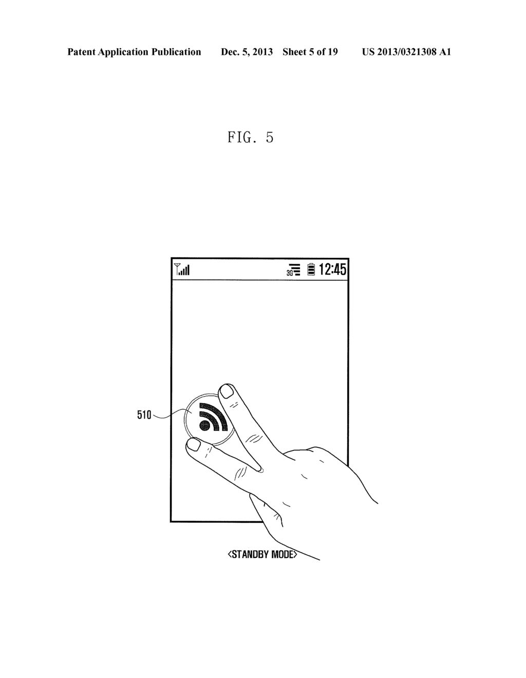 METHOD AND APPARATUS FOR MOVING OBJECT IN TERMINAL HAVING TOUCH SCREEN - diagram, schematic, and image 06