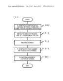 ELECTRONIC DEVICE, CONTROL SETTING METHOD AND PROGRAM diagram and image