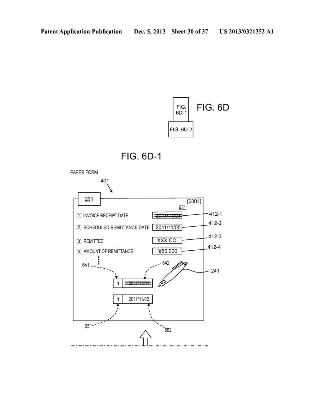 MODIFYING INFORMATION ON A HAND WRITABLE PHYSICAL MEDIUM WITH A DIGITAL     PEN - diagram, schematic, and image 31