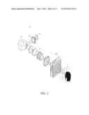 PROJECTION APPARATUS FOR PROVIDING MULTIPLE VIEWING ANGLE IMAGES diagram and image