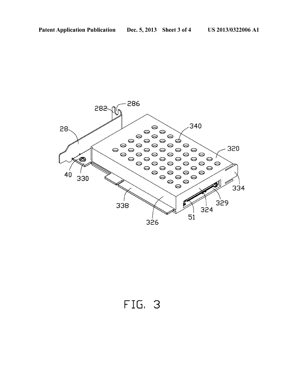 COMPUTER ENCLOSURE AND MOUNTING ASSEMBLY FOR DATA STORAGE DEVICE OF THE     SAME - diagram, schematic, and image 04