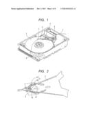 Heat Assisted Magnetic Recording Head Gimbal Assembly and Hard Disk Drive     Using Same diagram and image