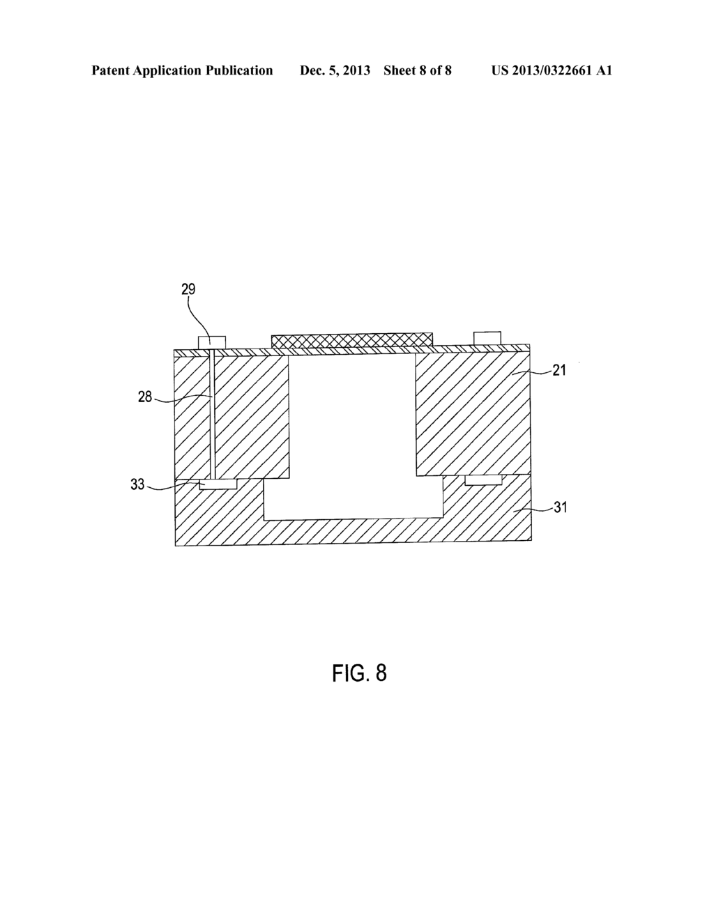 MICRO-ELECTRO-MECHANICAL SYSTEM MICROPHONE CHIP WITH EXPANDED BACK CHAMBER - diagram, schematic, and image 09