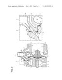 TURBOCHARGER WITH COOLED TURBINE HOUSING, COOLED BEARING HOUSING, AND A     COMMON COOLANT SUPPLY diagram and image