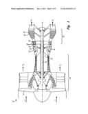 BLADE OUTER AIR SEAL WITH CORED PASSAGES diagram and image