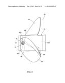 MARINE PROPELLER WITH AN ADJUSTABLE EXHAUST STRUCTURE diagram and image