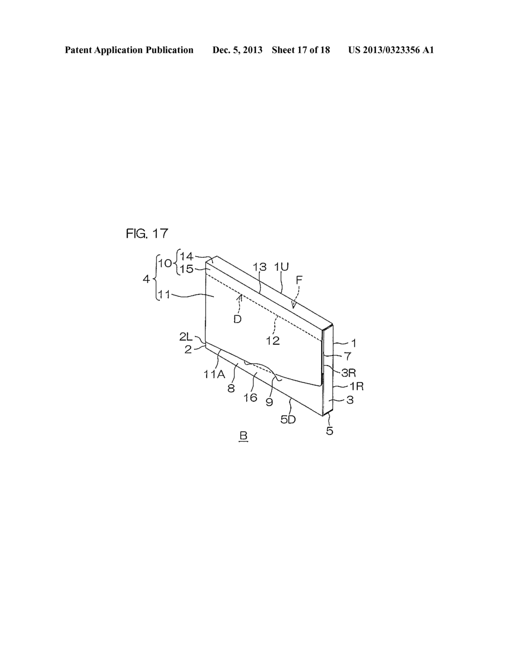 PACKAGING CONTAINER AND CONFECTIONERY PRODUCT CONTAINED IN PACKAGING     CONTAINER - diagram, schematic, and image 18