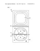 CONTAINERS FOR FERMENTED SOYBEANS (NATTO), FERMENTED SOYBEANS WITHIN SAID     CONTAINERS, AND METHOD FOR MANUFACTURING SAME diagram and image