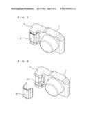 ELECTRONIC APPARATUS INCLUDING GRIP PORTION diagram and image