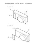 ELECTRONIC APPARATUS INCLUDING GRIP PORTION diagram and image